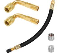 Yeepeo 3x Ventilverlängerung Autoventil Reifenventil Verlängerung Adapter