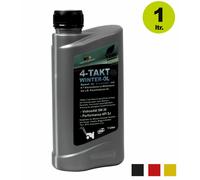 YERD Basics: 5W-30 Winter-Öl / 4-Takt Schneefräsen-Öl / Made in Germany / API SJ, 1 Liter Mehrbereichsöl / Winter Motoröl für Motorgeräte wie Rasentraktor, Rasenmäher, Stromerzeuger (11,40 € pro 1 l)