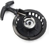 Yerleomit Pocket Bike Seilzugstarter Zugstarter für 49ccm Motor, Motorrad Auto Pull Starter Aluminium für 47CC 49CC Mini Pocket Dirt Bike Minimoto ATV Quad