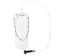 Yesaler Bremsflüssigkeitsbehälter Bremsenentlüfter mit 60cm Schlauch und Gummiadapter Bremsenentlüftungsgerät für Sammeln von Bremsflüssigkeit