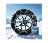 YFAURNDE Schneeketten, Snow Chains, Automatische Verriegelung | VerschleißFester Mangan Legierungsstahl; Geeignet für Pkw, Lkw und Suvs(235/50 R20)