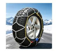 YFAURNDE Schneeketten, Wiederverwendbare Schneeketten, Fester Griff | Schnell Zu Montieren, Geeignet für Limousinen, Pick Ups und Suvs(235/50R20)