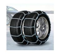 YFAURNDE Winterketten Auto, Snow Tire Straps, Vollständiger Abdeckung | Kette Aus Legiertem Stahl mit Verdrehten Gliedern, VerschleißFest und Einfach Zu Montieren(265/60R18)
