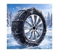 YFAURNDE Winterketten Auto, Universal Schneeketten, Fester Griff | Legierter Stahl, Robust und VerschleißFest, für Pkw und Lkw Geeignet(235/50R20)