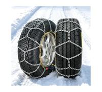 YFAURNDE Winterketten Auto Universal, Universal Schneeketten, 2er-Pack | LäSst Sich mit Einem Einfachen Zug Montieren, Geeignet für Limousinen, Pick Ups und Suvs(235/50 R20)