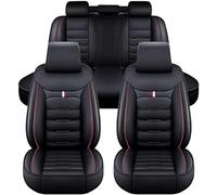 YFFYSM Leder Auto Sitzbezüge Sets für Opel Mokka B/GS Line+/ Ultimate 2021 2022 2023, Wasserdicht Atmungsaktiv Schonbezüge Autositz Sitzschoner Zubehör.,E/Dark red