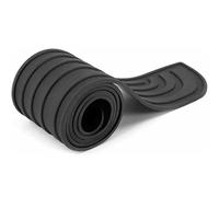 YGHJYTF Heckstoßstangenschutz fürs Auto für VW Caddy Maxi IV 2015-2025, Gummi Stoßstangenschutz Kratzfest Kofferraum Schwellerschutz Dekoration Zubehör,A/Black-90cm*7cm