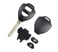 Yhenlovtt Ersatz Fernbedienung Autoschlüssel Gehäuse Kompatibel mit Camry 1997-2005, 1997-2005, 1996-2006, Avensis 2001-2003 - 2 Tasten Schwarz