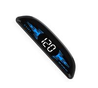 Yhsioaklo Auto HUD Tachometer - GPS Überdrehzahlalarm Kilometerzähler, High Definition Digitalanzeige Universal, Adaptiver Lichtsensor Blendschutz, Plug Play GPS Geschwindigkeit für alle Fahrzeuge