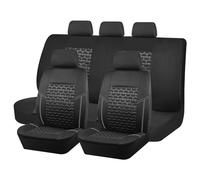 YHZCFWSF Auto Sitzbezügesets für Kia Sportage 5-seat 1993-2026 Leder Kunstleder Autositzbezug Vollschutz Wasserdicht Verschleißfest Kompatibel Accessories,Blackstyle