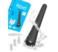 YIEHO Autoantenne Kurz - Universal Kfz Antenne für alle Modelle - Autoradio Antenne Dachantenne Auto mit hochwertigem DAB FM Empfang - Mini Auto Antenne Dach - Autoantenne Kleine 6.5cm