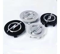 YIFANFENGSHUN 4 Stück Nabendeckel Radnabendeckel für Opel Crossland X 2017-2020, Felgendeckel Felgenkappen Nabenkappen Wheel Caps Radnabenabdeckung Radnabenkappen,58mm-Black