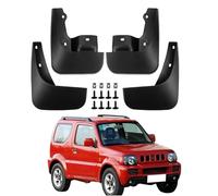 YIFANFENGSUN 4 Stück Auto Schmutzfänger für Suzuki Jimny 2005 2006 2007 2008 2009-2018, Autoreifen Fahrzeug Kotflügel Reifenschmutzfängerschutz Autoreifen Outdoor Zubehör