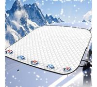 Yiichiy Frontscheibenabdeckung Winter, Scheibenabdeckung Auto Winter, Windschutzscheibenabdeckung mit 5 Magnet Fixierung, Autoscheiben Abdeckungen Winter, Faltbar Frontscheibenabdeckung, 150 * 120cm