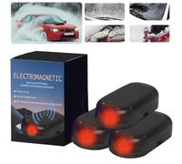 Yiijode Elektromagnetische molekulare Interferenz Frostschutzmittel Schneeräumungswerkzeug, Auto Enteiser Enteisung 360, Electromagnetic Car Snow Removal Device (3 Stück)