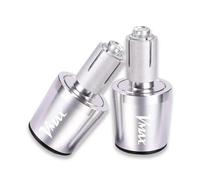 YIJIEBAO Fit for Yamaha V-MAX V MAX 1200 1700 Motorrad CNC Griff Bar Lenker Griffe Kappe End Griff Stecker Kappe zubehör Griffe Zubehör(Silvery)