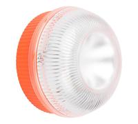 Yinaolan 1x Warnleuchte V16 Magnetische LED-Notleuchte hohe Leuchtdichte Batteriebetrieben (Batterie nicht enthalten) mit 5 Flash-Modi für die Signalgebung in Straßensituationen für Auto und Motorrad.