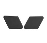 YINETTECH 1 Paar Auto Vorne Links und Rechts Auto Stoßstange Scheinwerfer Waschdüse Jet Cover Cap 61678031307 61678031308 Kompatibel mit BMW 3er E90 2005-2009 Schwarz