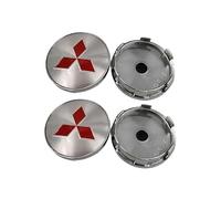 YIXIEDING Radnabenkappen für Mitsubishi Eclipse Cross 2018 2019 2020 2021 2022 2023 2024 2025, Nabendeckel, Radkappen, Ersatz für Fahrzeug Radnaben Schutz, für Fahrzeugtuning, Auto Zubehör, 4 Stück