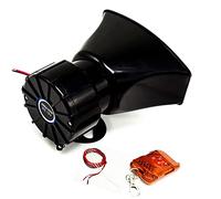 YIYIDA Autohupe Car Horn Drahtlose Sirene Fernbedienungshorn Sirene Lautsprecher Notrufhorn Lautsprecher Feueralarmhorn Geeigneter Notfallton Laute Autosirene Horn Sirene für 12V Auto LKW Boot ect