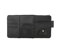 YIZITU Für Sun Organizer Multifunktionaler LKW Autoversicherung Registrierung Sonnenbrillenhalter Dokument Aufbewahrung Tasche Wal Sun Organisator Auto Auto Aufbewahrung Für LKWs Mit Und