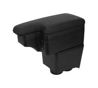 YJYWZH Auto Mittelarmlehne Kompatibel mit VW Polo Polo 9N 3 2002-2009 Armlehne Mittelkonsole, 5 USB-Anschlüsse, Großes Doppeltes Staufach, Komfort-Polster, Nachrüst Armlehne Mit Halter