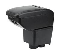 YJYWZH Compatible with Volkswagen Polo Armlehnen Polo 9N 3 2002-2009 Leder Armlehne Auto Mittelkonsole Aufbewahrungsbox Innenausstattung Nachrustteile