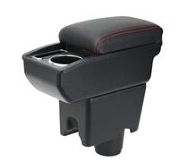 YJYWZH Compatible with VW UP Armlehnen 2009-2020 Auto Mittelkonsole Aufbewahrungsbox Armlehne Innenausstattung Armauflage Leder Armstutze mit Getrankehalter