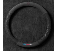 YLZFKGLQ Auto Lenkradbezug, für Mercedes Benz GLC 250 X253 / GLC 250d X253 / GLC 300 X253 Mode Anti-Rutsch Atmungsaktives Auto Leder Lenkradbezug mit Weichem Komfort Touch Frauen und Männer,B-O-38cm