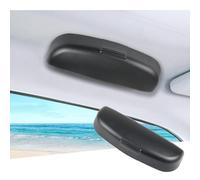 YMNBFCX Auto Sonnenbrillenhalter Brillenetui,für Audi Q6 e-tron 2024+ Auto Brillenhalter Sonnenblende Auto Innenraum, Auto Sonnenbrille Brillenbox,A/Black