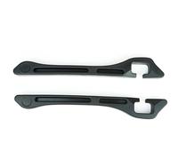 YNNBJX 2 Stück Autositz Lückenfüller für BMW 530d xDrive GT Luxury Line (2013-2017), Autositz Gap Plug Spaltfüller Organizer Ritzenfüller Konsolen Organizer Innenraum,A/Black