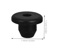 YOSADIER 10 Stück Teiliges Gummi Ölstopfen Hydraulische Füller Dichtung Widerstandsfähige Bodenflaschen Wagenheber Verschlussstopfen Einfache Montage Passend für Hydraulische Wagenheber