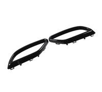 Yosoo Health Gear 1 Paar Auspuffblenden-Abdeckungsblenden, ABS, Glänzend Schwarz, Auspuffblenden-Abdeckungsblenden, Ersatz, Passend für CLA-Klasse C118 X118 AMG Line 2020 2024, Links und Rechts