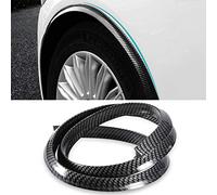 Yosoo Health Gear Universal Kotflügelverbreiterungen, Kohlefaser, Auto Radlauf Verbreiterung, Anti-Kratz Schutzleisten für PKW und LKW