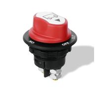 yotutun Auto Batterie Trennschalter Hauptschalter 12V 100A, Batterieschalter Batterietrennschalter ON-OFF Einbau Stromschalter Battery Isolator Switch für Motorrad LKW KFZ Boot Jacht