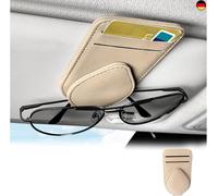 Youzzei Brillenhalter für Auto Sonnenblende, Universal Magnetische