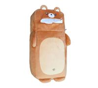 Yplkm Fahrzeug Armlehnen Polster - Plüschige Und Niedliche Automobil Armauflage Erhöhung - Automobil Mittelkonsole Polster Und Kissen Mit Taschentuchbox - Für SUV, LKW, Limousine, Fahrzeug