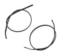 YROHGKPN 1 Paar Ersatz Dach Tropfleiste, Tropf Finish Form, 75552-0D050, Kfz Zubehör für Gummidichtungsstreifen der Baujahre 2006-2012