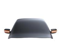 YSNFDN Frontscheibenabdeckung Winter für VW Beetle 2013-2023, Magnetische Frontscheibenabdeckung für Gegen Schnee, EIS, Frost, Staub, UV-Schutz Auto Zubehör,A Orange
