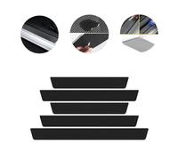 YSYYDS 5 Stück Auto Einstiegsleisten Schutz Kohlefaser Aufkleber für Hyundai Kona SX2 2024 2025, Ladekantenschutz Kofferraum Türschweller Lackschutzfolie