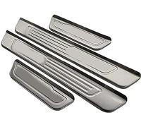 YUANXJUN 4 Stück Edelstahl Einstiegsleisten Schutz für Hyundai Tucson 2016-2021,Edelstahl Aufkleber Kantenschutz Styling Tuning Zubehör.