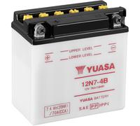 YUASA 12N7-4B 12V/7AH - Robuste Batterie für Motorräder und Schneemobile