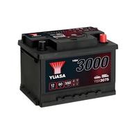 Yuasa 60Ah Autobatterie YBX3075 12V 550A SMF - wartungsfreie Starterbatterie