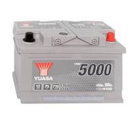 12V 75Ah 710A (EN) YBX 5000 Yuasa YBX5100 Silver High Performance Batterie