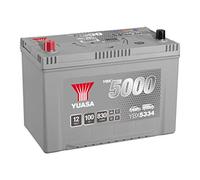 12V 100Ah 830A (EN) YBX 5000 Yuasa YBX5334 Silver High Performance Batterie