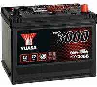 Yuasa YBX3068 SMF-Batterie, 12 V, 72 Ah, 630 A