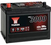 YUASA Autobatterie, Starterbatterie 12V 72Ah 630A L