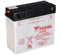 Yuasa Motorradbatterie 51913 12 V 19 Ah Passend für Modell Motorräder, Motorroller, Quads, Jetski, Schneemobile, Aufsit (51913DC)