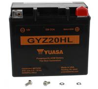 12V 20Ah 300A Yuasa GYZ20HL AGM Motorradbatterie