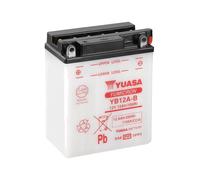 YUASA Batterie mit Elektrolyt YB12A-B COMBIPACK